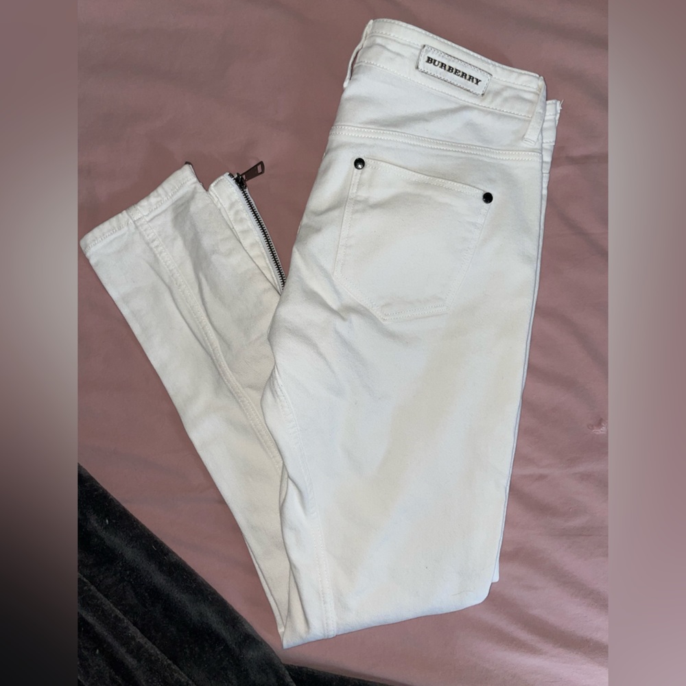 Burberry White Jeans